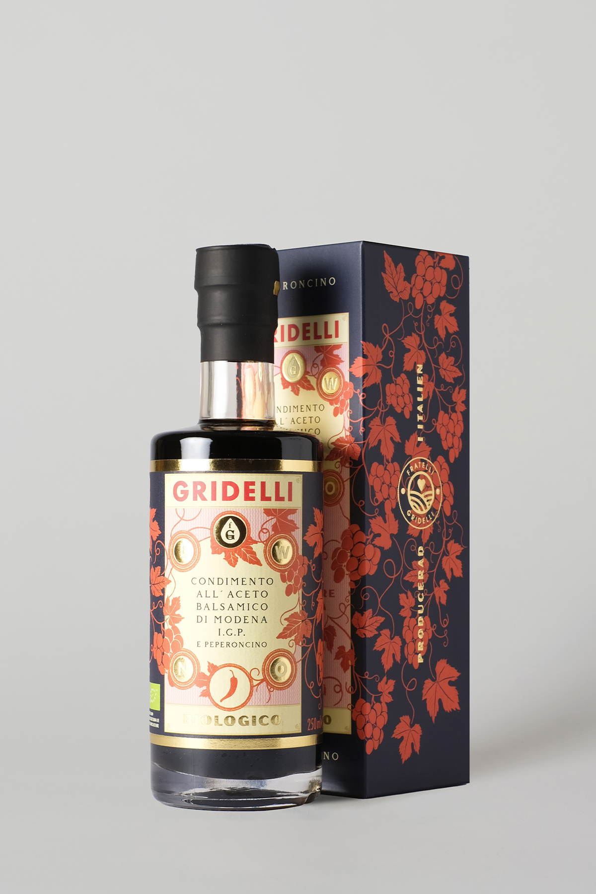 Aceto balsamico I.G.P., Peperoncino, 250 ml, EKO